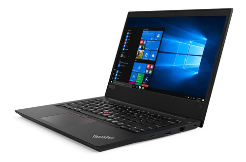 Imagen 2 de 7 de Notebook Lenovo ThinkPad E480 negra 14", Intel Core i5 8250U 8GB de RAM 500GB HDD, Intel UHD Graphics 620 1920x1080px Windows 10 Pro