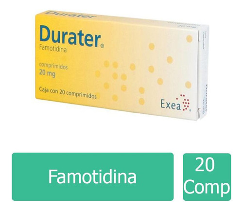 Durater 20 Mg Caja Con 20 Comprimidos