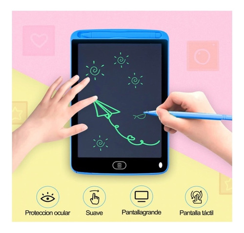 15 Pizarrones Mágicos 12'' Para Niños Tableta Dibujo/calculo