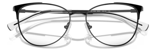 Óculos De Grau Armani Exchange 0ax1034 6000 52 Cor Preto