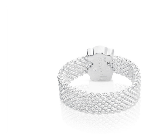 Anillo Tous Mesh De Plata
