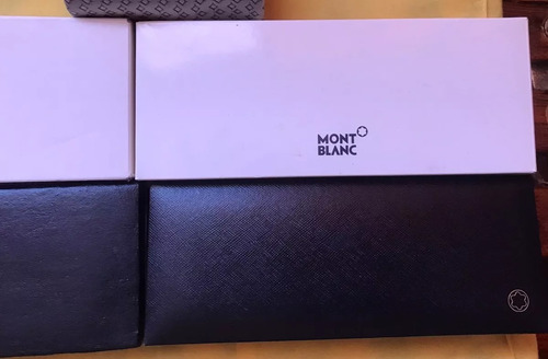 Montblanc 2 Estuches Para Plumas Meisterstuck 