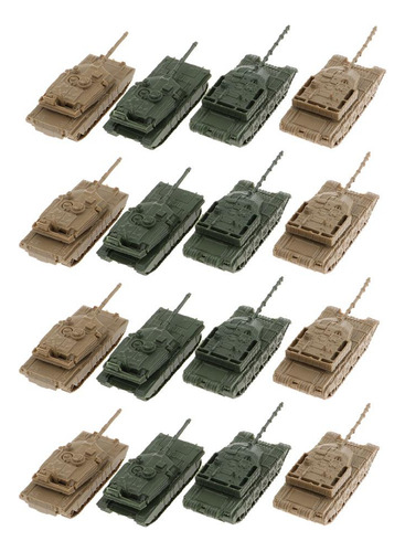 1:144 Modelo Juguetes Para Juegos Santable 16 Unids