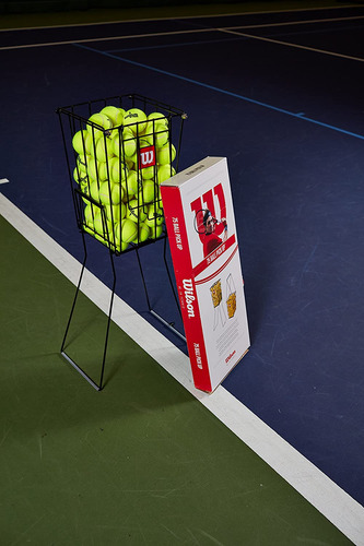 Cesta Portatil Wilson, Para Pelotas De Tenis (no Incluidas)