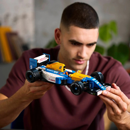 Lego Icons 10353 - Williams Racing Fw14b E Nigel Mansell Quantidade De Peças 799