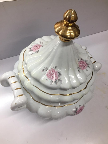 Sopera De Porcelana Ceramica (Usado)