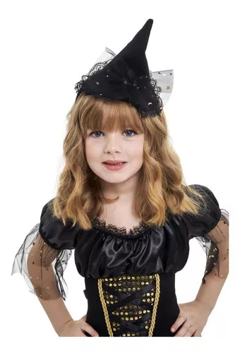 Fantasia Bruxinha Luxo Halloween – Fun kids