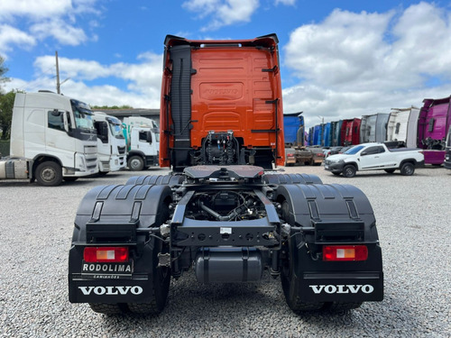 Volvo Fh 540 Cab. Globetrotter 6x4 Ano 2023 Laranja Pac. Ec