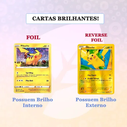 Carta Pokémon Pikachu 006/015 Ultra Rara + Brindes Original