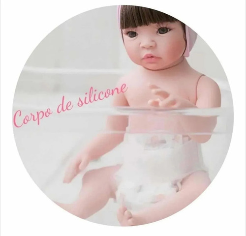 Imagem 6 de 7 de Bebê Menina Real Realista Reborn Perolas Barata Princesa