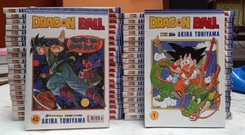 BOX - Dragon Ball - Completo 42 Volumes. (Papel Jornal)