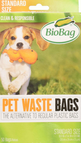 Biobag Bolsas De Basura Para Perros (50 Unidades)