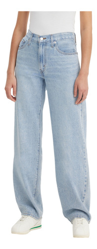 Jeans Mujer Baggy Dad Azul Levis A3494-0033