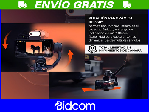 Estabilizador De Mano Hohem Isteady M7 Con Control Remoto