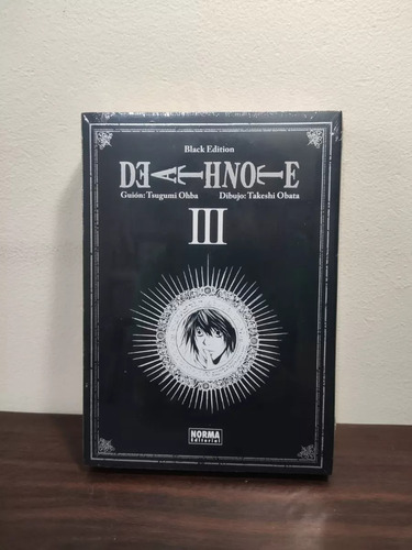 Manga Death Note Black Edition Tomo Iii - Norma