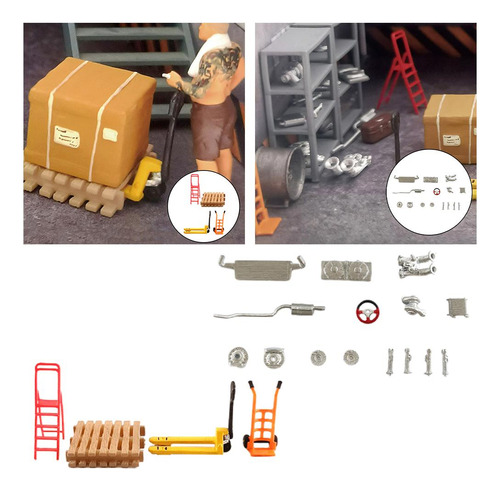 Accesorio De Modelo De Diorama De Diseño De Taller De