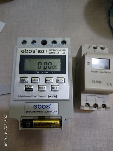 Imagen 3 de 4 de Microcontrolador Temporizador Digital Programable 25a 110v