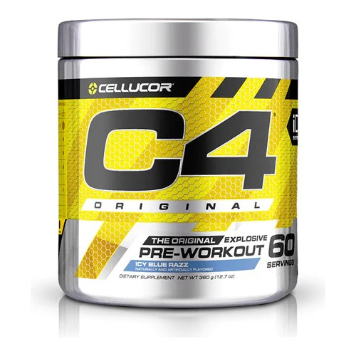 C4 60 Servicios Cellucor Original Pre Entreno Workout