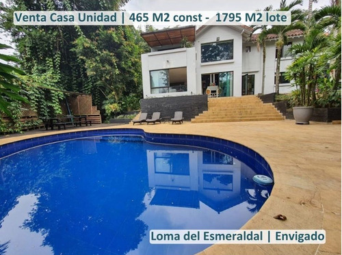 Venta Casa  Envigado El Esmeraldal Unidad Cerrada Con Piscina Privada