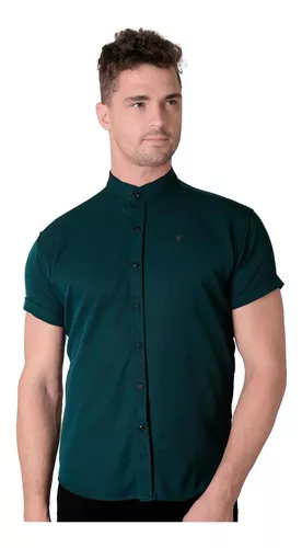 golpear fluido principal Camisa Verde Botella | MercadoLibre 📦