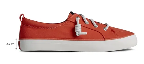 Tenis Para Mujer Sperry Rojo Sts88135 Env o gratis