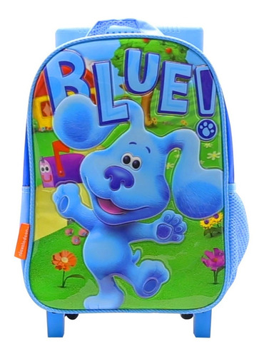 Mochila Con Carro 12  Pulgadas Las Pistas De Blue Cresko Bl