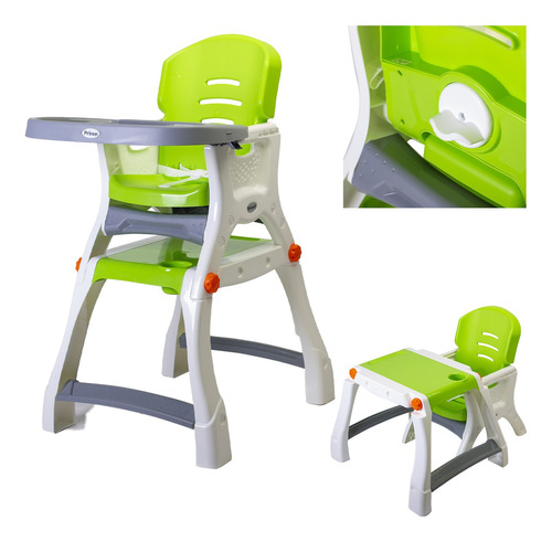 Silla Periquera Bebe Prinsel Caddy 2 En 1 Mesa Actividades