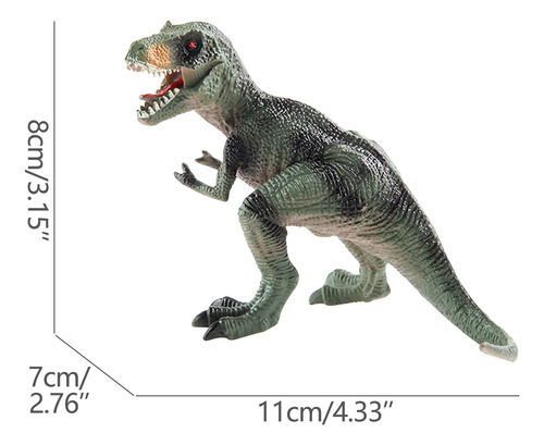 I Boy Gift Modelo Dinosaurio Sólido Pintado A Mano Conmemora