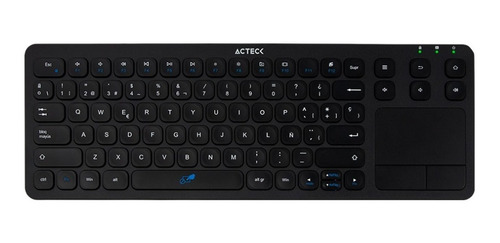 Teclado Multimedia Acteck Wireless Con Touchpad K-pad Mk410