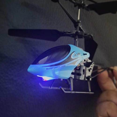 Helicóptero Dron Recargable Con Control De Paletas