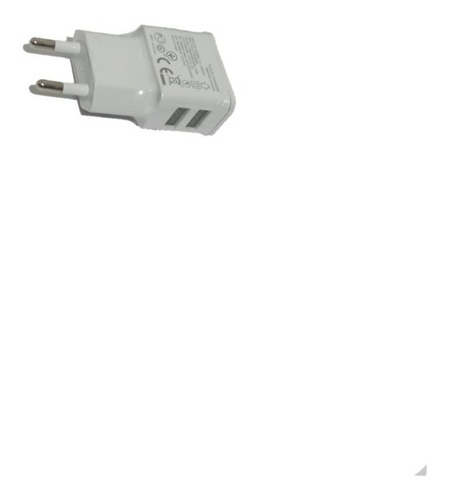 Cargador, Ficha Usb, Doble Puerto Usb