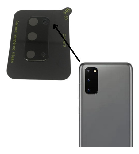 Mica Lente Visor Camara Trasera Samsung S20 Nuevo