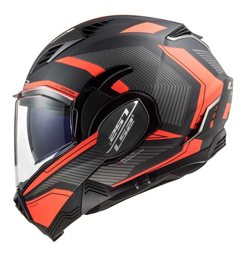 Casco Moto Rebatible Ls2 Valiant 2 900 Cuota Devotobikes