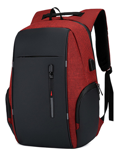 Mochila Portátil Para Portátil De 17 Pulgadas Con Puerto Usb