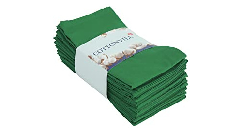 Cottonvill - Servilletas De Tela 100% Algodón, Tejido Altame