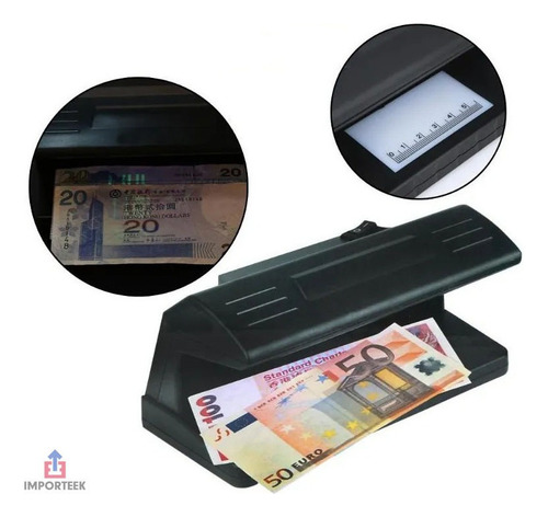 G Detector Checadora Billetes Falsos Pesos Dolares Lampara