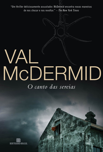 O canto das sereias, de McDermid, Val. Editora Bertrand Brasil Ltda., capa mole em português, 2014