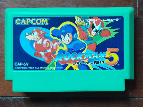 Juego Nintendo Rockman 5 Famicom Orig/jap Importado (Usado)