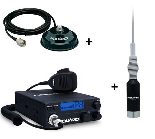 Kit Rádio Rp-40 + M-700k + Antenas B-2080