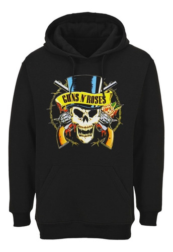 Poleron Guns N Roses Skull Rock Abominatron