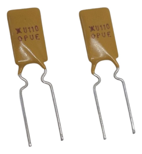 Kit 2 Pçs Termistor Pptc 1,1a 30v Ruef110 Littelfuse