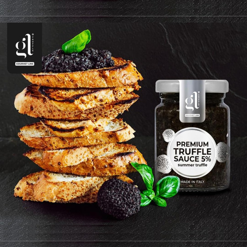 Salsa De Trufa Negra Picada Prémium 90 Gramos Gl Truffle Gou