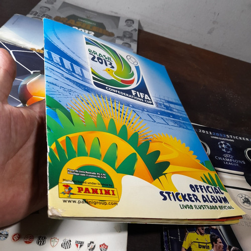 Imagem 5 de 8 de 6 Álbuns Panini Poucas Figurinhas Com 3 Camp Brasileiro