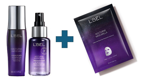 Set Nocturne Serum Rostro E Hidratante Facial - L'bel