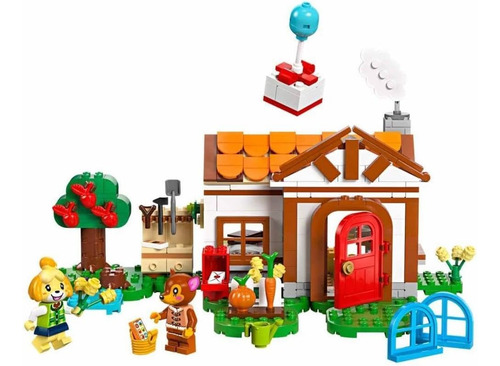Lego Animal Crossing Visita De Canela Casa 77049