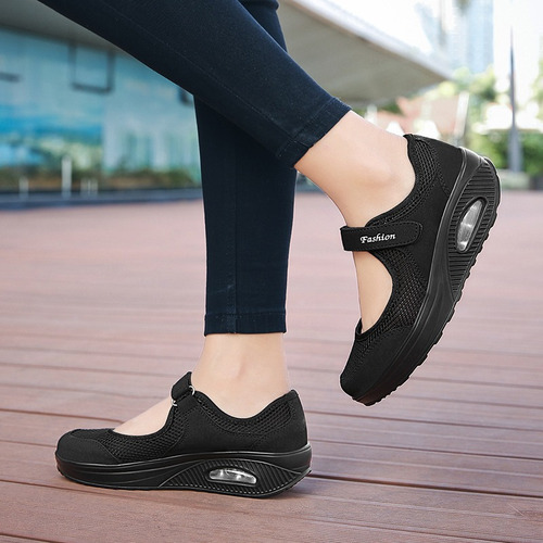 Zapatos Planos Transpirables De Suela Suave, Zapatos Cómodos