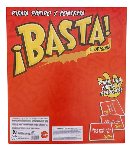 Juego De Mesa Basta Juego De Palabras 1100 Shine