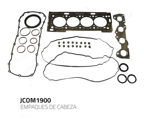 Jgo Empaques Motor Peugeot 206 1.6l 16val 00-08 206cc 04-07