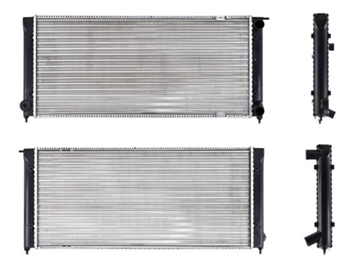Un Radiador Motor Polar Golf Std L4 1.8l C/aa 1984 - 1992