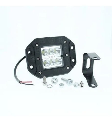 Faro 6 Led Empotrable 18w Cree Jeep 4x4 Camioneta Burre